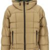 Mens Casual Logo Printed Dsquared2 Hooded Puffer Jacket