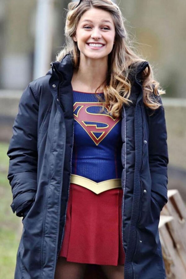 kara-danvers-supergirl-puffer-trench-coat